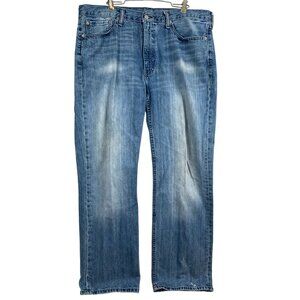 Levis Mens 505 Jeans Size 38x29 Measured Regular Fit Straight Leg